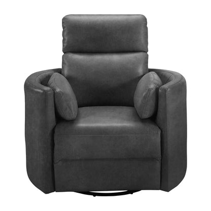 Parker House - Radius - Vintage Slate Swivel Power Glider Recliner (Set of 2) - Vintage Slate - MRAD-KIT-812GSP-2-VGSL view 8