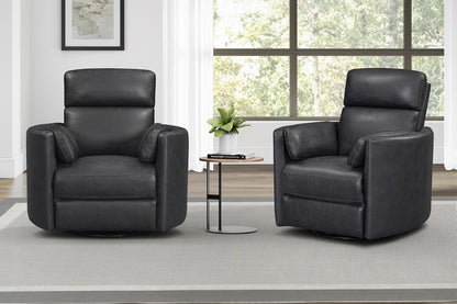 Parker House - Radius - Vintage Slate Swivel Power Glider Recliner (Set of 2) - Vintage Slate - MRAD-KIT-812GSP-2-VGSL view 13