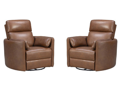 Parker House - Radius - Vintage Whiskey Swivel Power Glider Recliner (Set of 2) - Vintage Whiskey - MRAD-KIT-812GSP-2-VGWK view 1