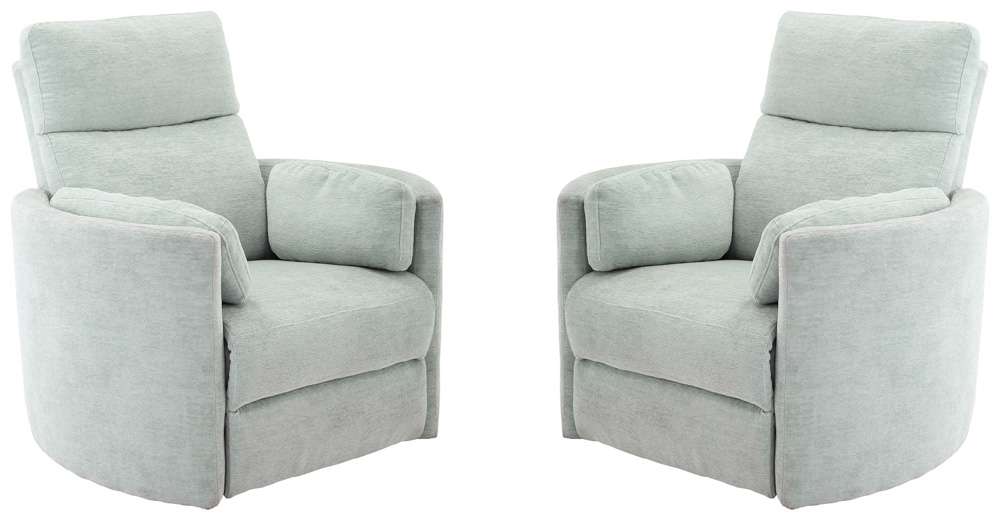 Parker House -  Radius - Windstream Power Swivel Glider Recliner (Set of 2) - MRAD#812GSP-2-WIN view 1