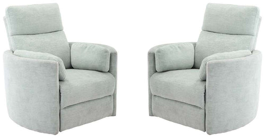 Parker House -  Radius - Windstream Power Swivel Glider Recliner (Set of 2) - MRAD#812GSP-2-WIN view 1