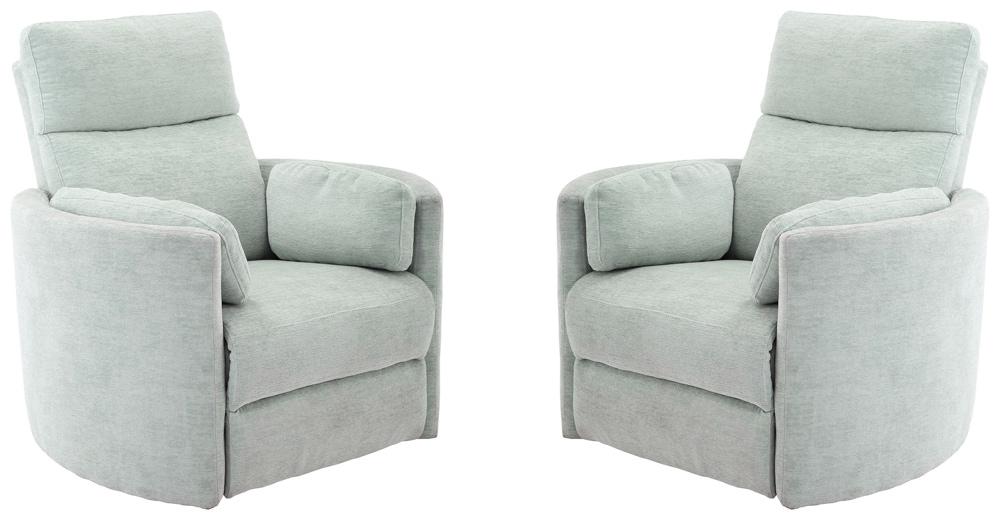 Parker House -  Radius - Windstream Power Swivel Glider Recliner (Set of 2) - MRAD#812GSP-2-WIN view 3