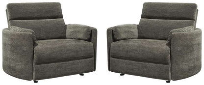 Parker House -  Radius Xl - Krypton Extra Wide Power Glider Recliner (Set of 2) - MRAD#812GP-XL-2-KRY veiw 1