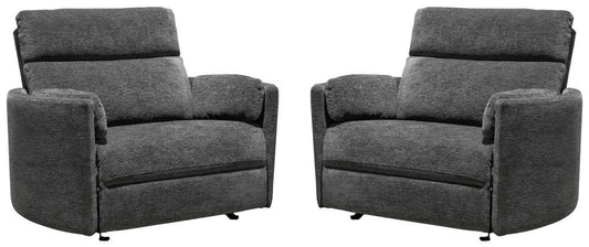 Parker House -  Radius Xl - Mediterranean Extra Wide Power Glider Recliner (Set of 2) - MRAD#812GP-XL-2-MED view 1