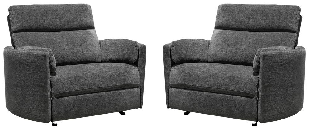 Parker House -  Radius Xl - Mediterranean Extra Wide Power Glider Recliner (Set of 2) - MRAD#812GP-XL-2-MED view 3