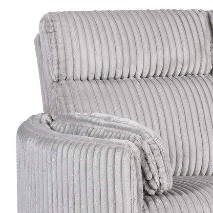 Parker House - Radius Xl - Mega Grey Extra Wide Power Glider Recliner - MRAD#812GP-XL-MGGR view 4