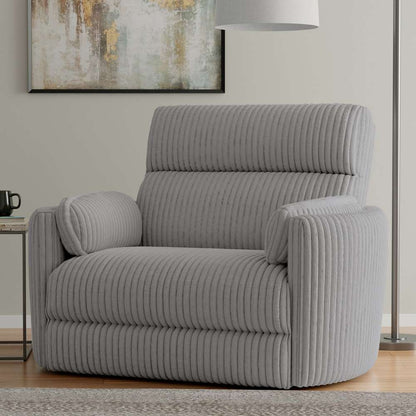 Parker House -  Radius Xl - Mega Grey Extra Wide Power Glider Recliner (Set of 2) - MRAD#812GP-XL-2-MGGR view 5