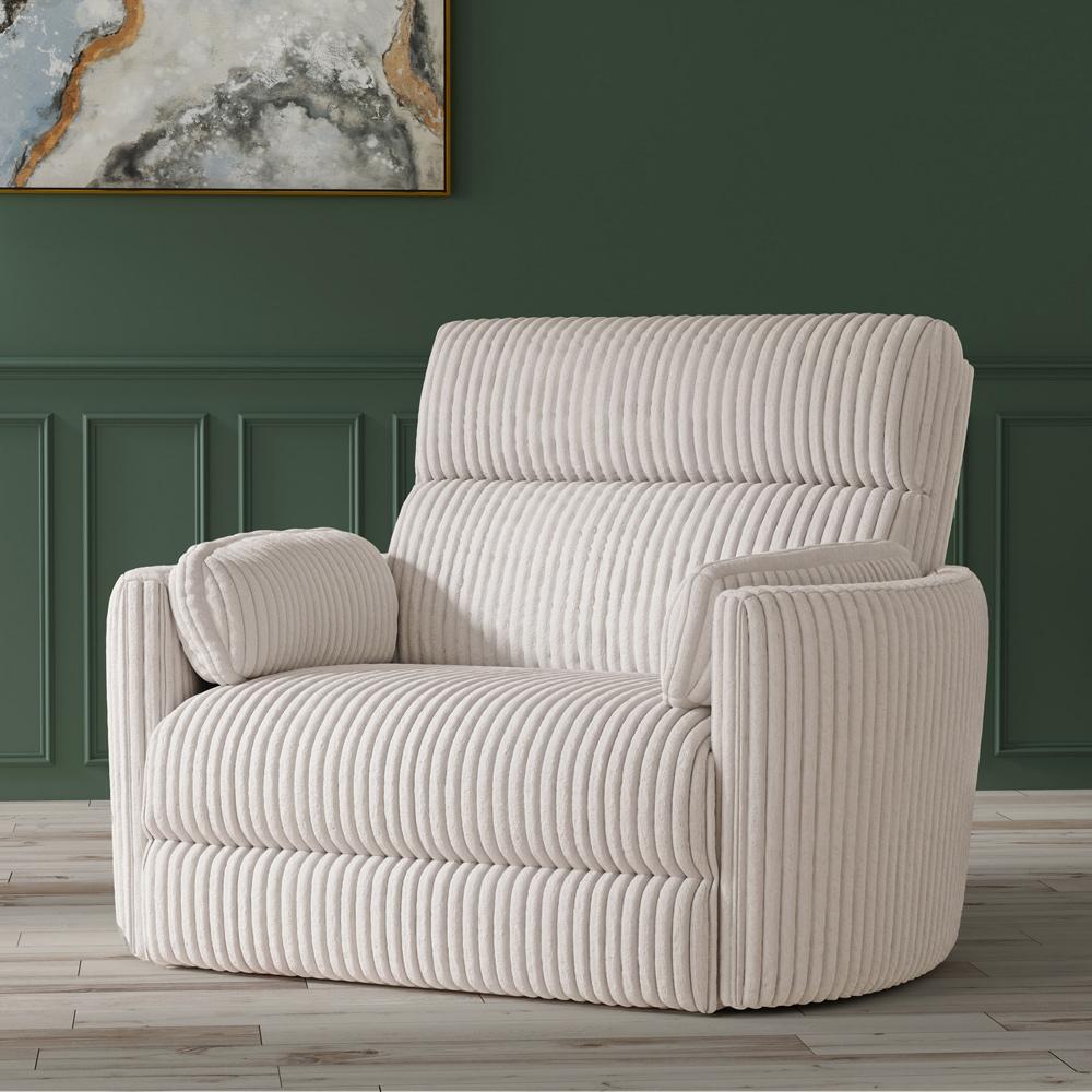 Parker House - Radius Xl - Mega Ivory Extra Wide Power Glider Recliner - MRAD#812GP-XL-MGIV view 5