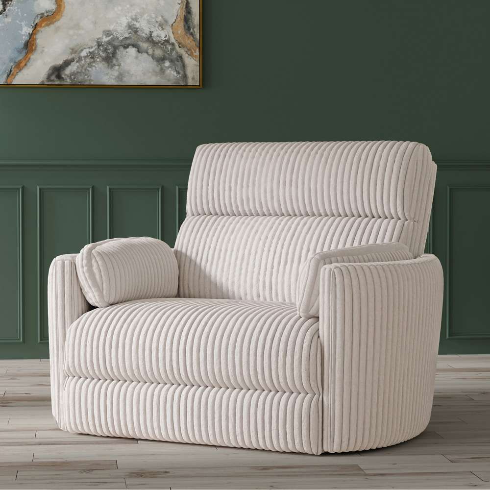 Parker House -  Radius Xl - Mega Ivory Extra Wide Power Glider Recliner (Set of 2) - MRAD#812GP-XL-2-MGIV view 5