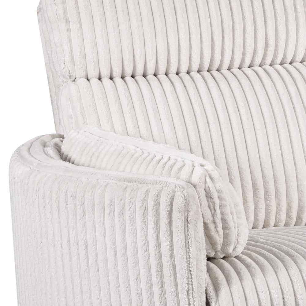Parker House -  Radius Xl - Mega Ivory Extra Wide Power Glider Recliner (Set of 2) - MRAD#812GP-XL-2-MGIV view 8