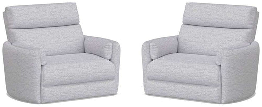 Parker House -  Radius Xl - Mineral Extra Wide Power Glider Recliner (Set of 2) - MRAD#812GP-XL-2-MIN view 1