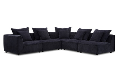 Parker House - Recess - Reptile Blue 5 Piece Modular Sectional - SREC-PACK5A-RPBL view 2
