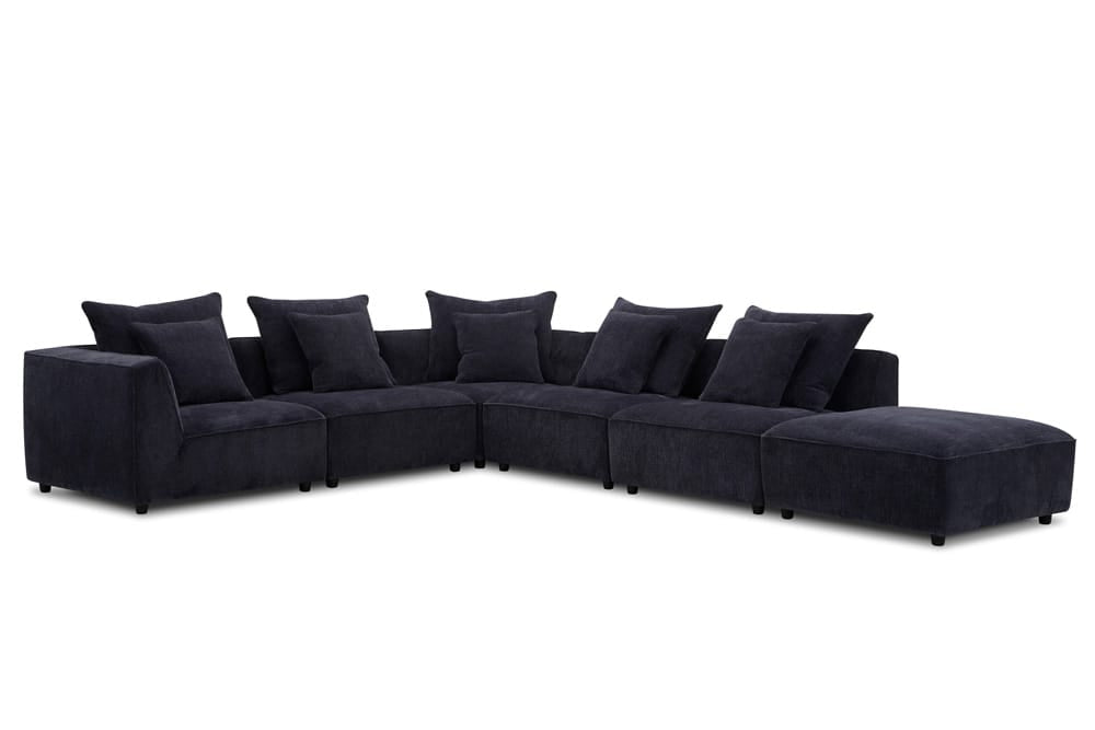 Parker House - Recess - Reptile Blue 6 Piece Modular Sectional - SREC-PACK6A-RPBL view 1
