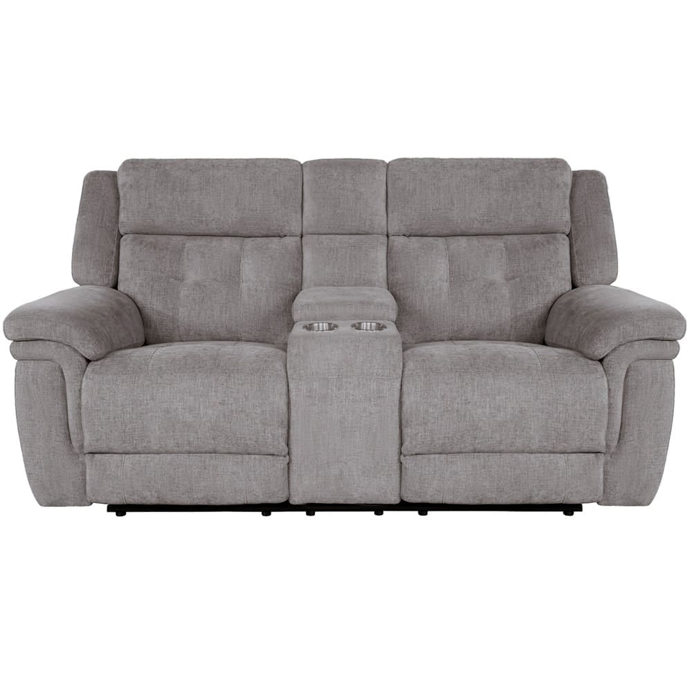 Parker House - Richland - Bristol Grey Power Console Loveseat - MRIC#822CPH-BRGR view 2