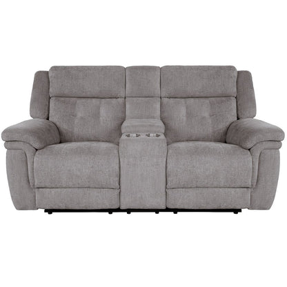 Parker House - Richland - Bristol Grey Power Console Loveseat - MRIC#822CPH-BRGR view 2