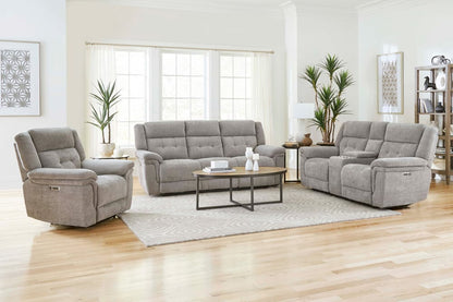 Parker House - Richland - Bristol Grey Power Recliner - MRIC#812PH-BRGR