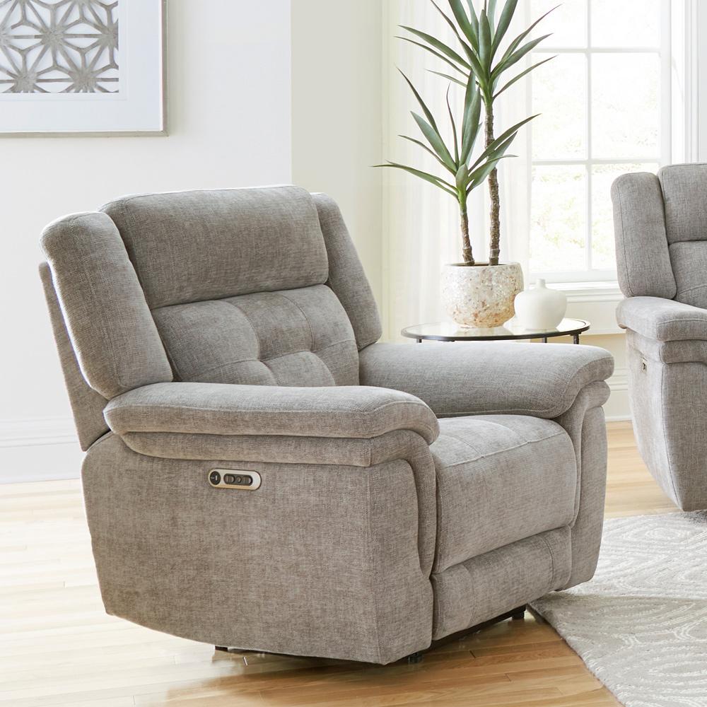 Parker House -  Richland - Bristol Grey Power Recliner - MRIC#812PH-BRGR veiw 1