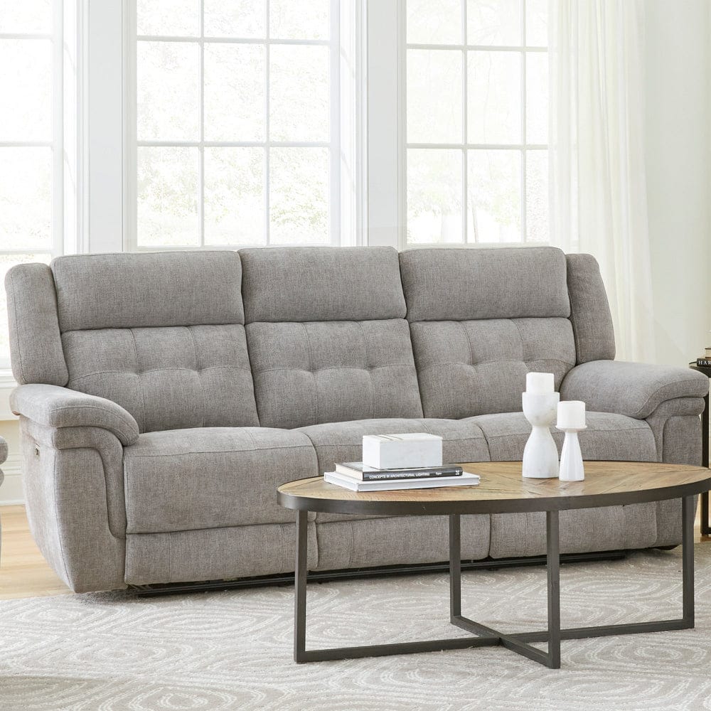 Parker House - Richland - Bristol Grey Power Reclining Sofa - MRIC#832PH-BRGR view 4