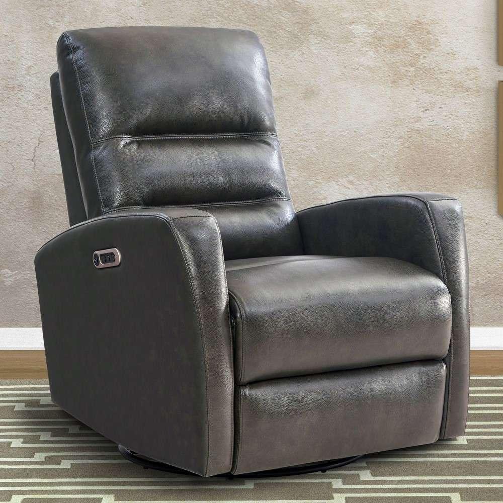 Parker House - Ringo Florence Grey Power Swivel Glider Recliner - MRIN812GSPH-FGR veiw 1