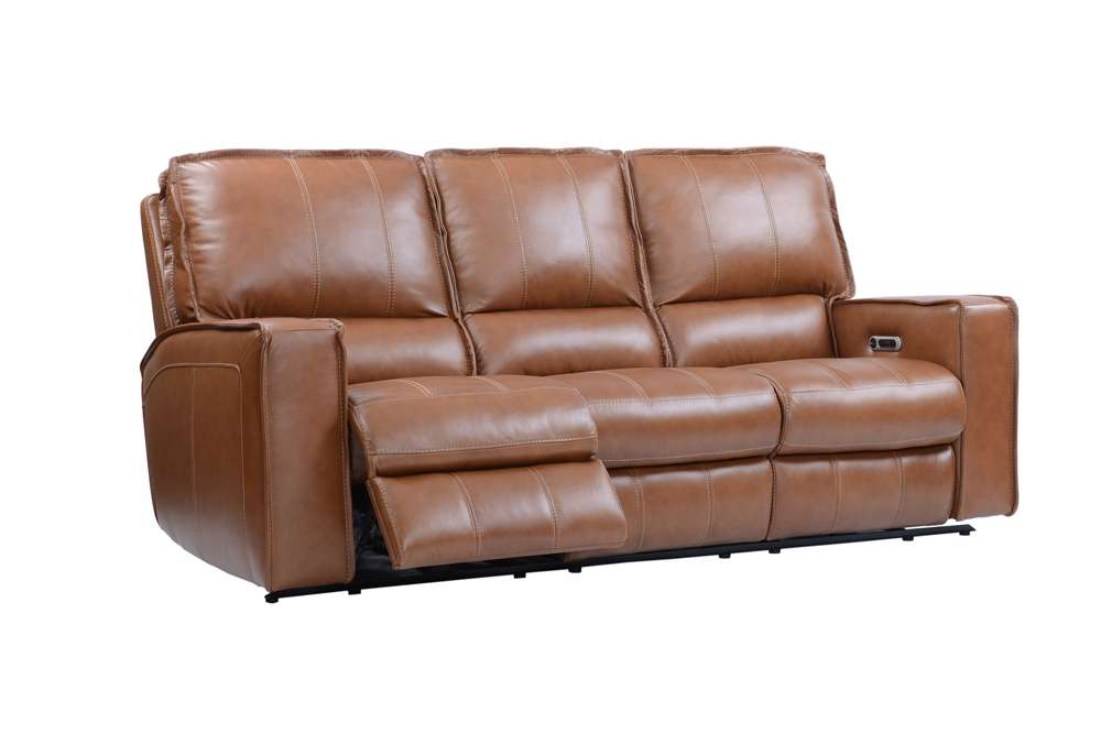 Parker House - Rockford - Verona Saddle Power Triple Reclining Sofa - MROC#833PH-VSA view 2