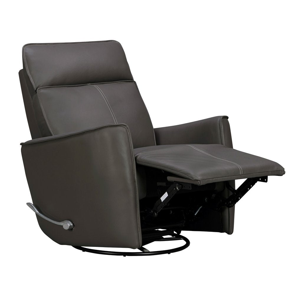 Parker House - Roxy - Abby Dark Grey Manual Swivel Glider Recliner - Abby Dark Grey - MROX#812GS-ABDG view 2