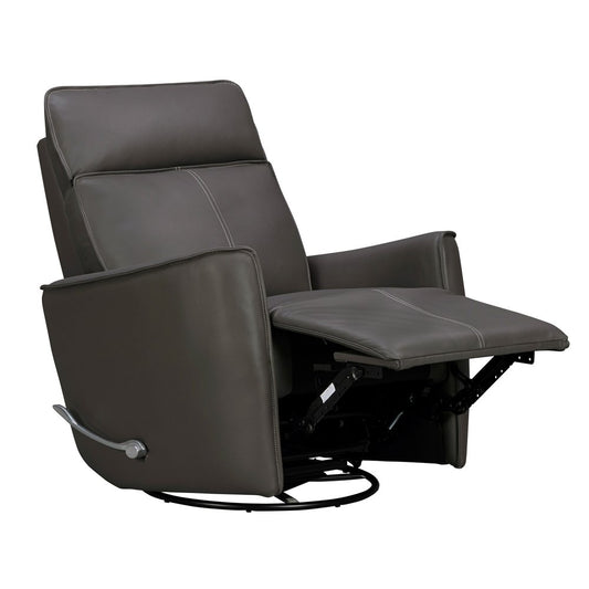 Parker House - Roxy - Abby Dark Grey Manual Swivel Glider Recliner - Abby Dark Grey - MROX#812GS-ABDG view 2