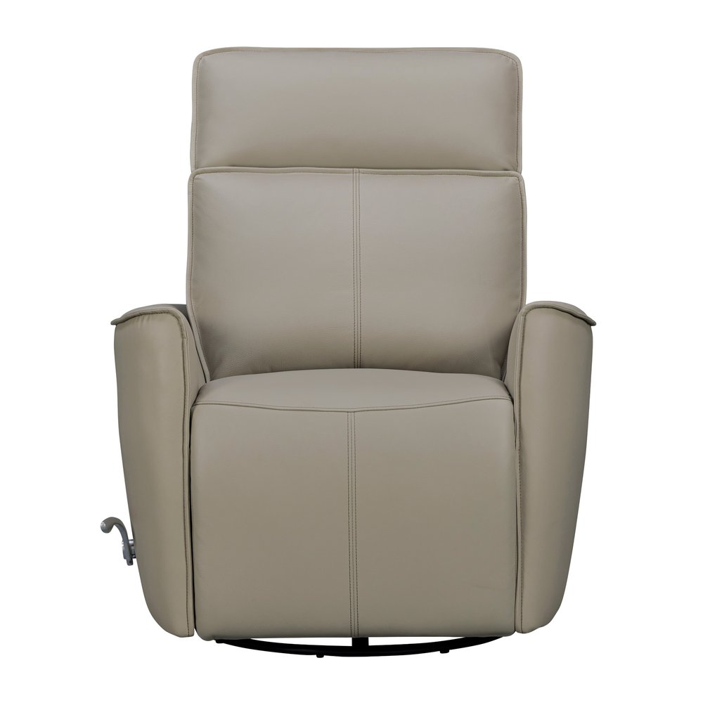 Parker House - Roxy - Abby Light Grey Manual Swivel Glider Recliner - Abby Light Grey - MROX#812GS-ABLG view 1