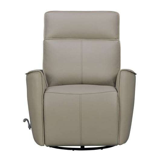 Parker House - Roxy - Abby Light Grey Manual Swivel Glider Recliner - Abby Light Grey - MROX#812GS-ABLG view 1