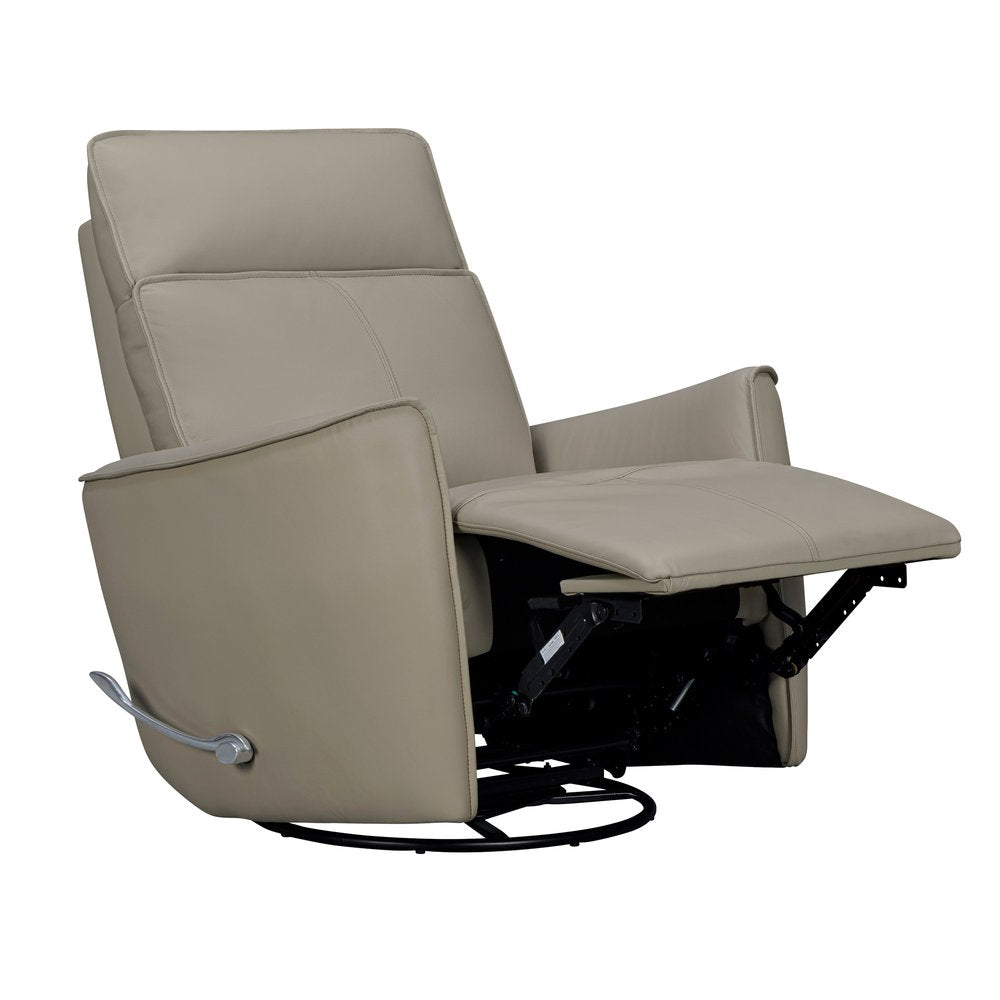 Parker House - Roxy - Abby Light Grey Manual Swivel Glider Recliner - Abby Light Grey - MROX#812GS-ABLG view 2