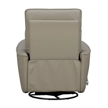 Parker House - Roxy - Abby Light Grey Manual Swivel Glider Recliner - Abby Light Grey - MROX#812GS-ABLG view 5