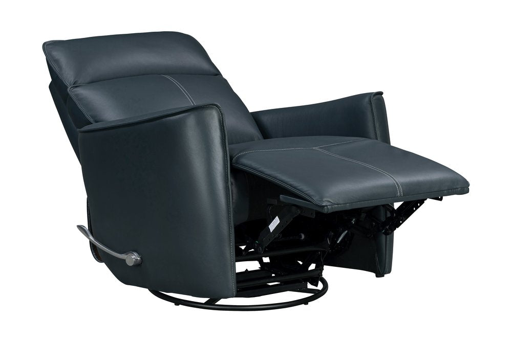 Parker House - Roxy - Abby Navy Manual Swivel Glider Recliner - Abby Navy - MROX#812GS-ABNV view 3
