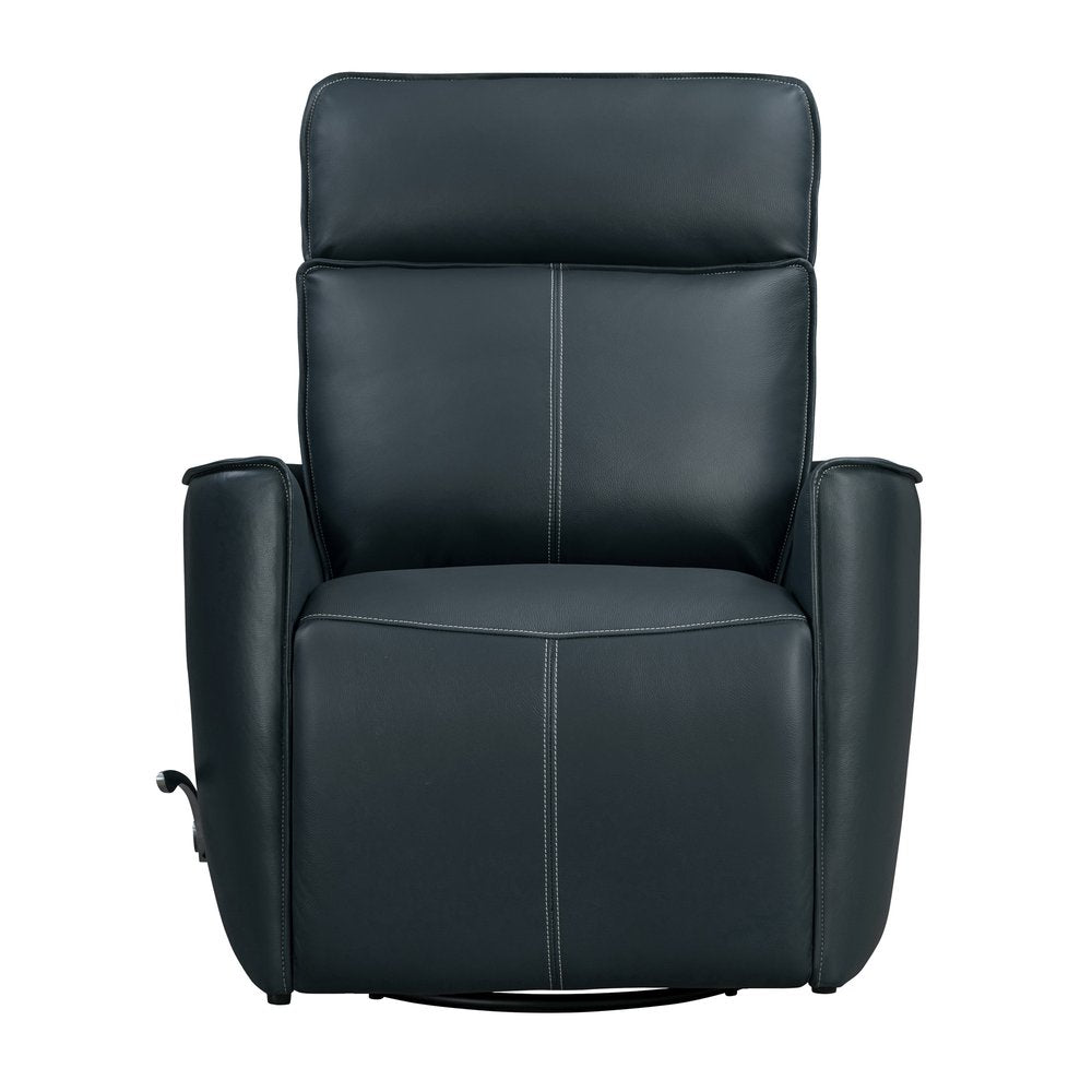 Parker House - Roxy - Abby Navy Manual Swivel Glider Recliner - Abby Navy - MROX#812GS-ABNV view 4