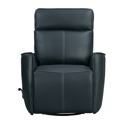 Parker House - Roxy - Abby Navy Manual Swivel Glider Recliner - Abby Navy - MROX#812GS-ABNV view 4