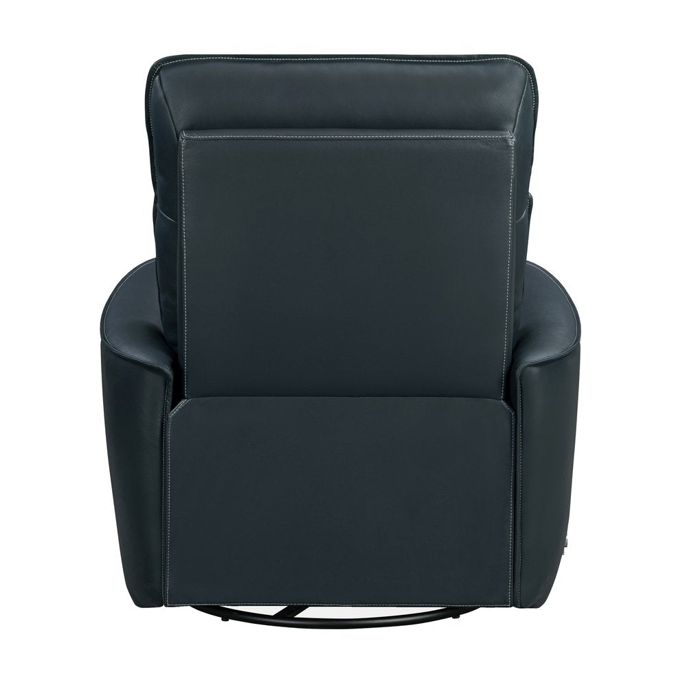 Parker House - Roxy - Abby Navy Manual Swivel Glider Recliner - Abby Navy - MROX#812GS-ABNV view 7