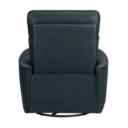 Parker House - Roxy - Abby Navy Manual Swivel Glider Recliner - Abby Navy - MROX#812GS-ABNV view 7