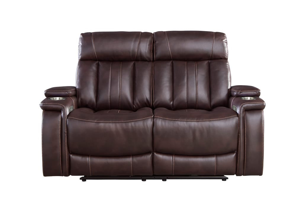 Parker House - Royce - Fantom Brown Power Loveseat - MROY#822PH-FNB view 3