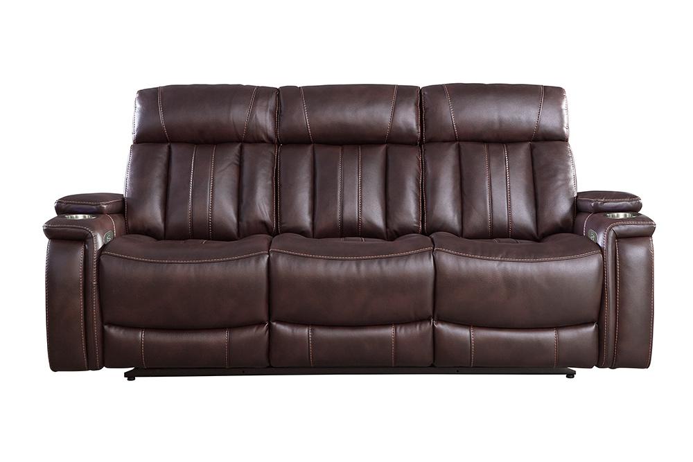 Parker House - Royce - Fantom Brown Power Reclining Sofa and Loveseat - MROY-32PH-FNB view 5