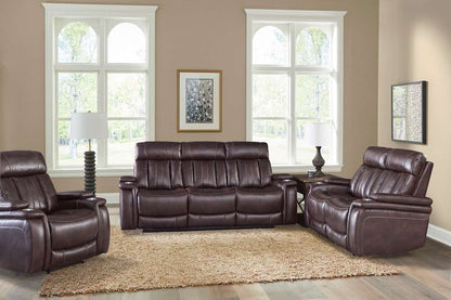 Parker House - Royce - Fantom Brown Power Reclining Sofa Loveseat and Recliner - MROY-321PH-FNB view 2