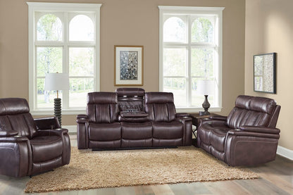 Parker House - Royce - Fantom Brown Power Reclining Sofa Loveseat and Recliner - MROY-321PH-FNB view 3