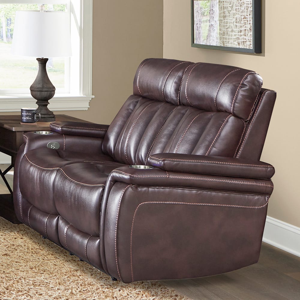 Parker House - Royce - Fantom Brown Power Reclining Sofa Loveseat and Recliner - MROY-321PH-FNB view 4