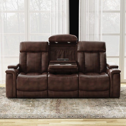 Parker House - Royce - Fantom Brown Power Reclining Sofa Loveseat and Recliner - MROY-321PH-FNB view 5