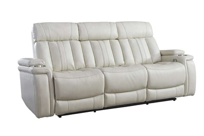 Parker House - Royce - Fantom Ivory Power Drop Down Console Sofa - MROY#832PH-FNI view 1