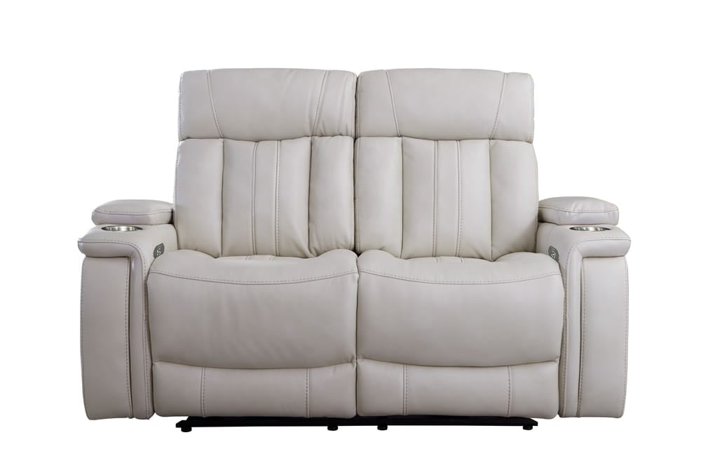 Parker House - Royce - Fantom Ivory Power Loveseat - MROY#822PH-FNI_CLOSEOUT view 2
