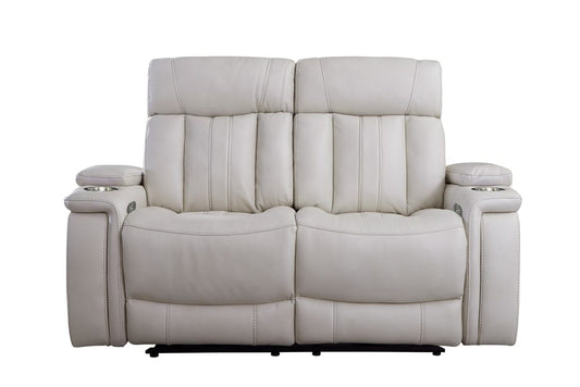 Parker House - Royce - Fantom Ivory Power Loveseat - MROY#822PH-FNI_CLOSEOUT view 2