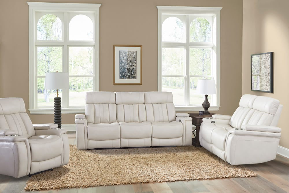 Parker House - Royce - Fantom Ivory Power Loveseat - MROY#822PH-FNI_CLOSEOUT view 5