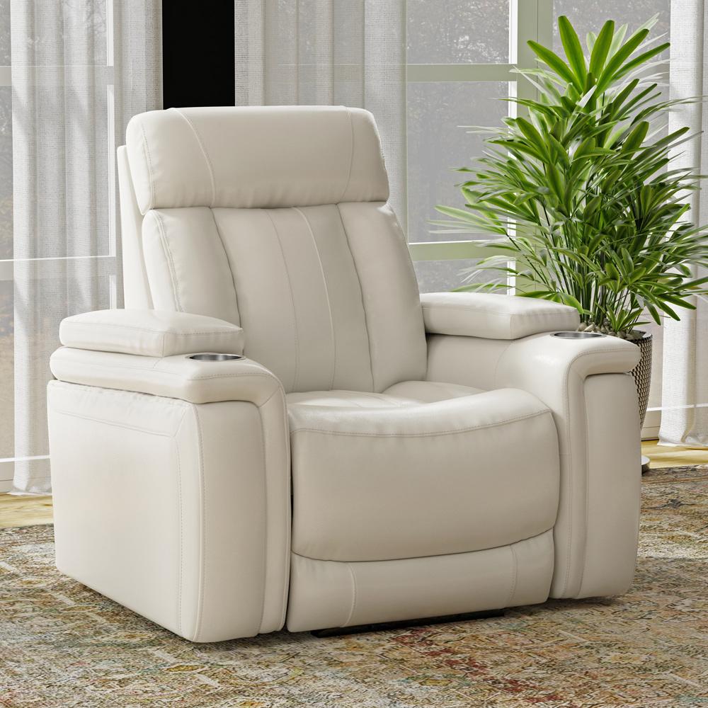 Parker House - Royce - Fantom Ivory Power Recliner - MROY#812PH-FNI view 2