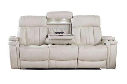 Parker House - Royce - Fantom Ivory Power Reclining Sofa and Loveseat - MROY-32PH-FNI view 5