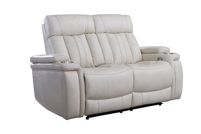 Parker House - Royce - Fantom Ivory Power Reclining Sofa and Loveseat - MROY-32PH-FNI view 6