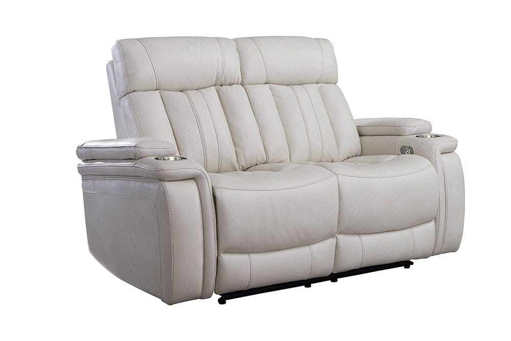 Parker House - Royce - Fantom Ivory Power Reclining Sofa and Loveseat - MROY-32PH-FNI view 8