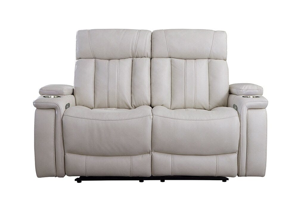 Parker House - Royce - Fantom Ivory Power Reclining Sofa and Loveseat - MROY-32PH-FNI view 9